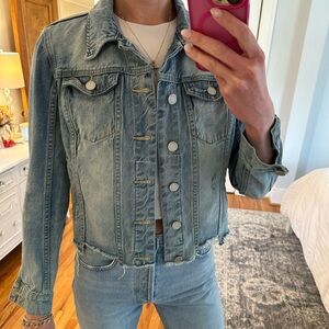 Stylish Light Blue Denim Jacket